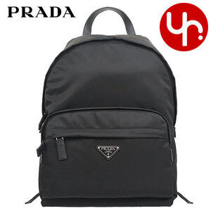 Prada Tessuto Montagna Nylon Triangle Logo Backpack Nero Black travel